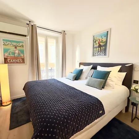 Prestige Suite Cannes - Luxury 80M2 2Br 2Ba - 3 Min To Croisette & Beach