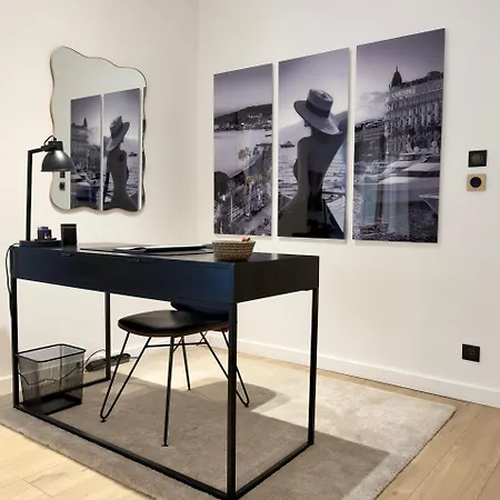Luxury Elegance Comfort 3-room Of 80m2 With 2 Bdr 2 Ba 3 Min Croisette & Apartamento Cannes
