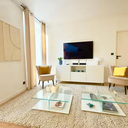 Prestige Suite Cannes - Luxury 80M2 2Br 2Ba - 3 Min To Croisette & Beach Apartamento *