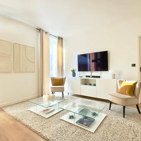 Prestige Suite Cannes - Luxury 80M2 2Br 2Ba - 3 Min To Croisette & Beach