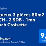 Luxury Elegance Comfort 3-Room Apartment Of 80M2 With 2 Bdr 2 Ba 3 Min Croisette & Beach *